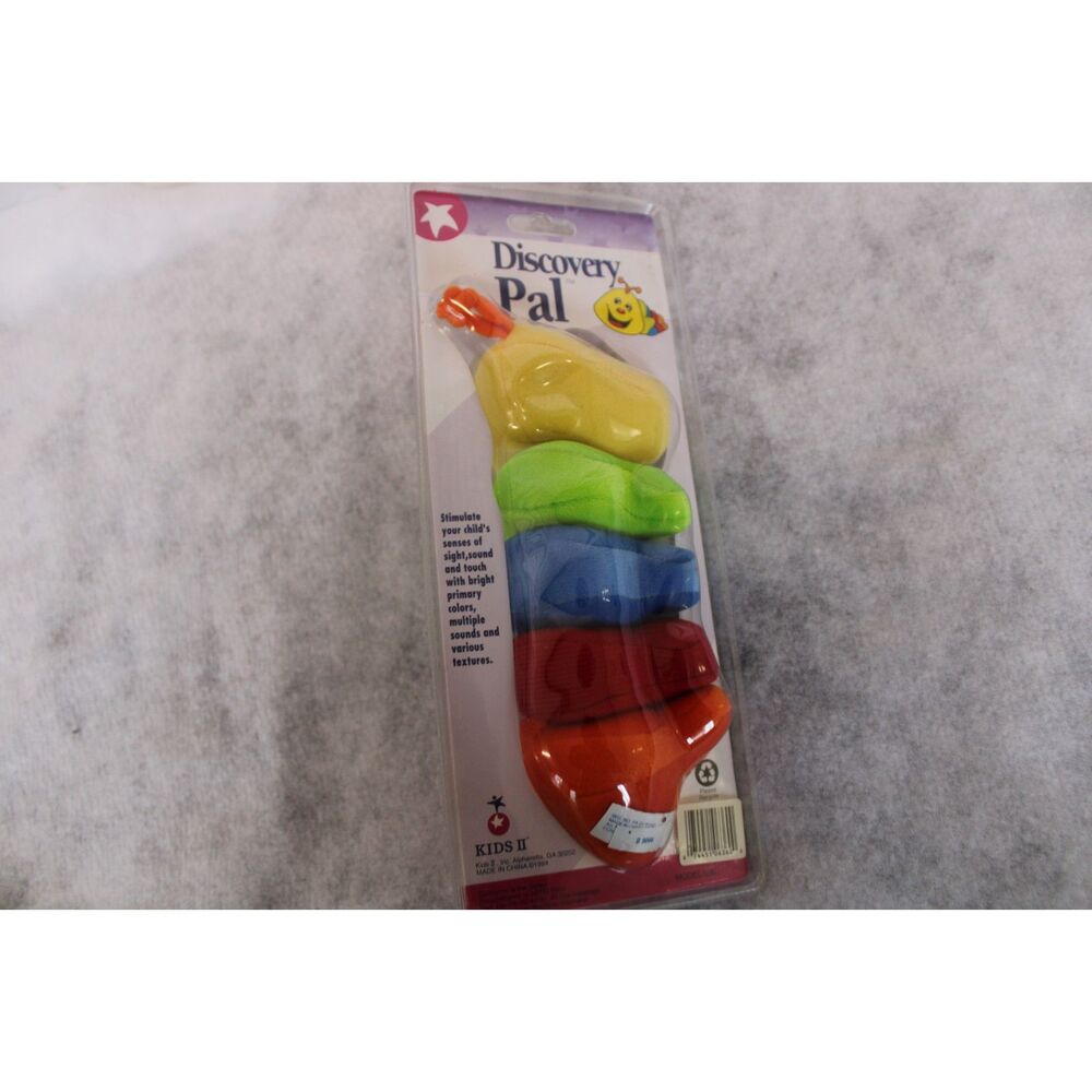 Vintage 90s Kids II Discovery Pal Plush Caterpillar Baby Toy NIP